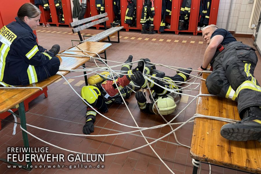 Ausbildung mit der Feuerwehr Mittenwalde